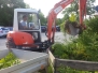 Gartenpflege und Abbruch Estrich 08.08.2014